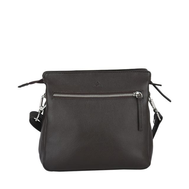 Bari Alfrida crossbody-veske skinn