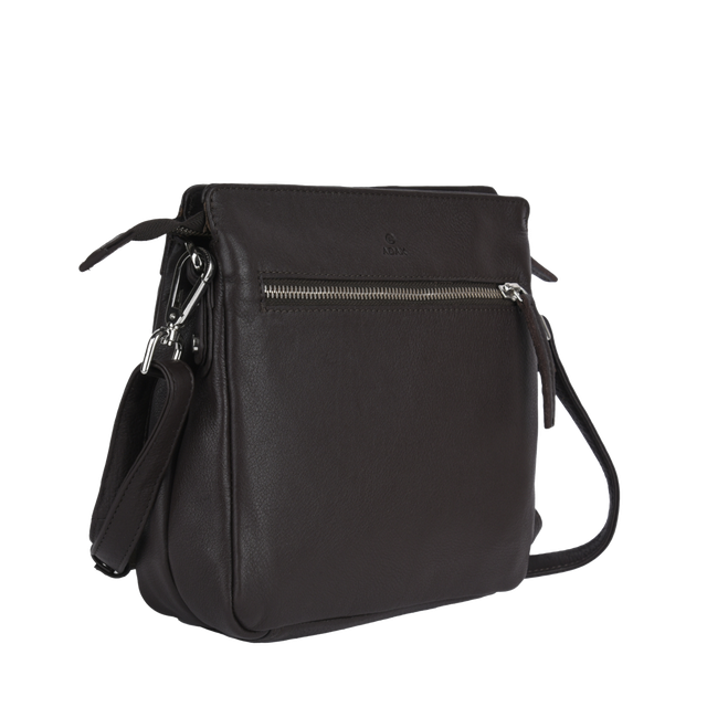 Bari Alfrida crossbody-veske skinn