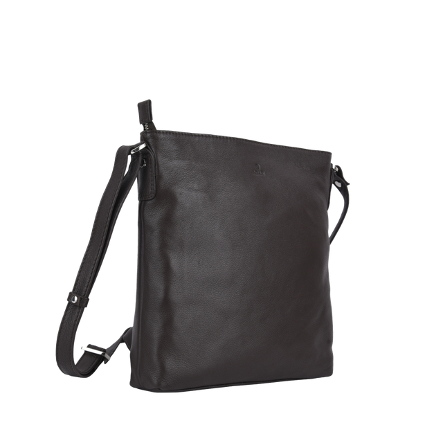 Bari Lotta crossbody-veske skinn