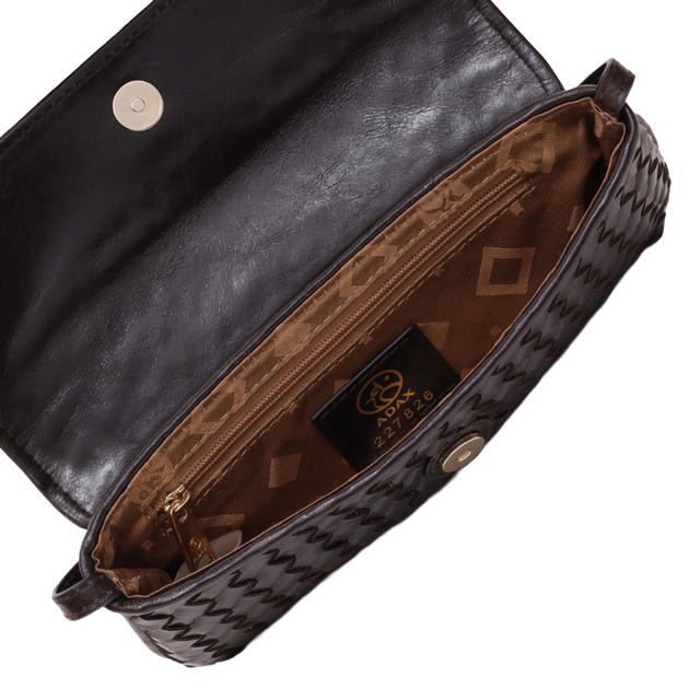 Salerno Monroe skulderveske skinn