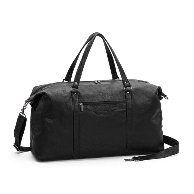 Weekend bag i skinn, 35 L