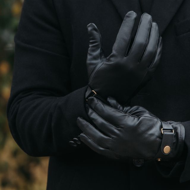 HK Fingerman herrehansker lammeskinn touch-funksjon