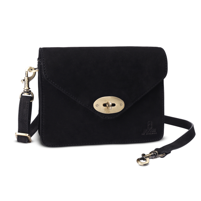 Chic Boho skulderveske i skinn