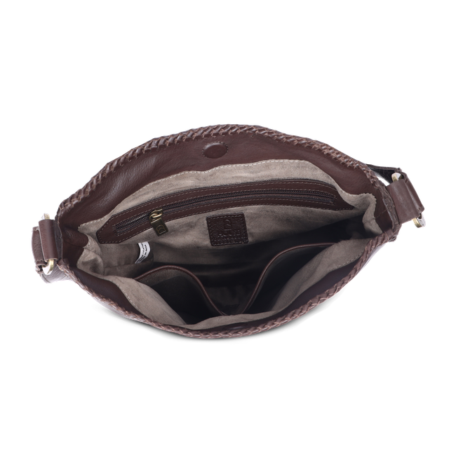 Classic With a Twist skulderveske i skinn