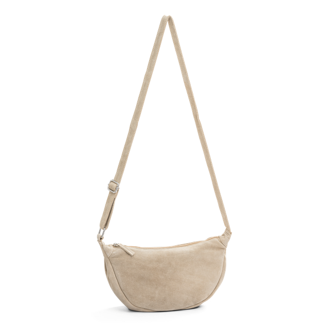 Suede sling bag