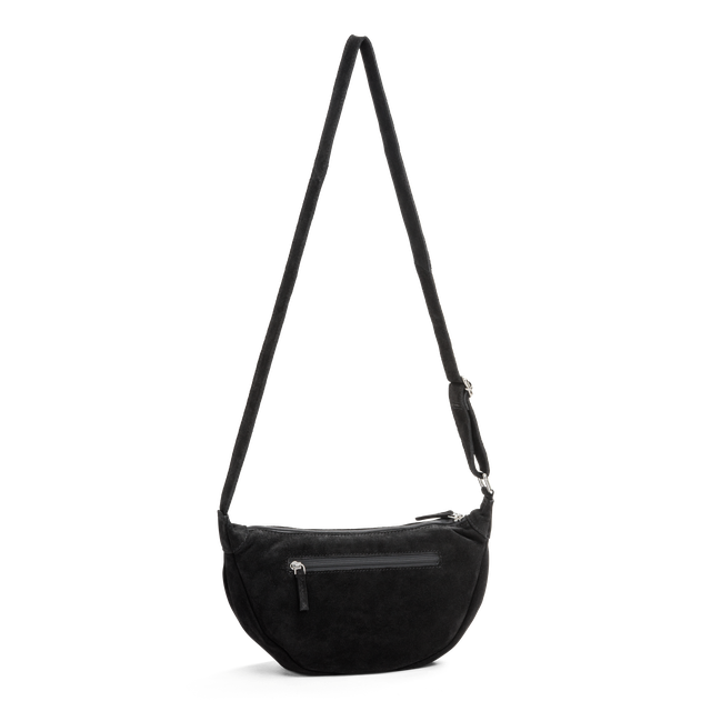 Suede sling bag