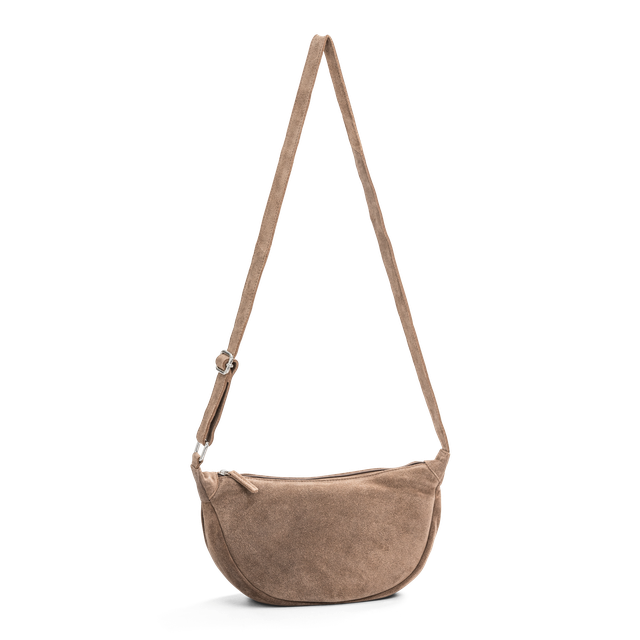 Suede sling bag