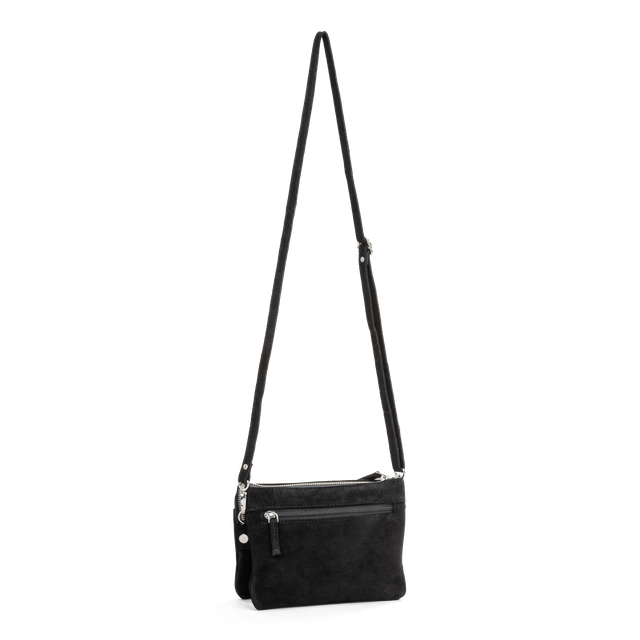 Suede large clutch