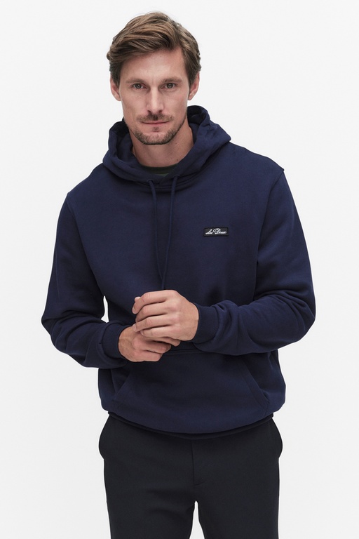 Patch hoodie DARK NAVY