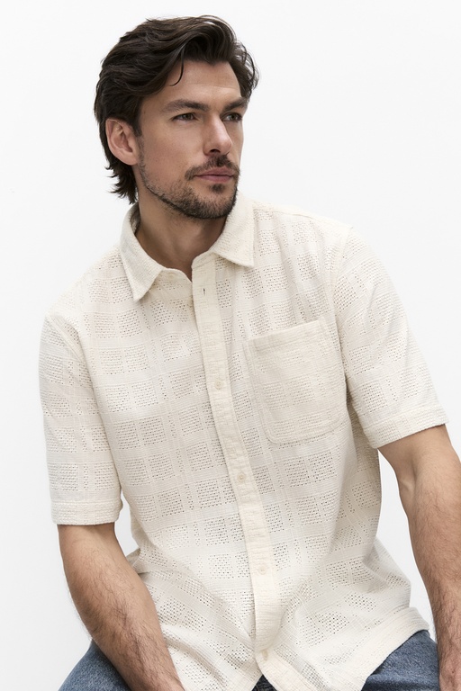 Charlie ss shirt Charlie ss shirt IVORY