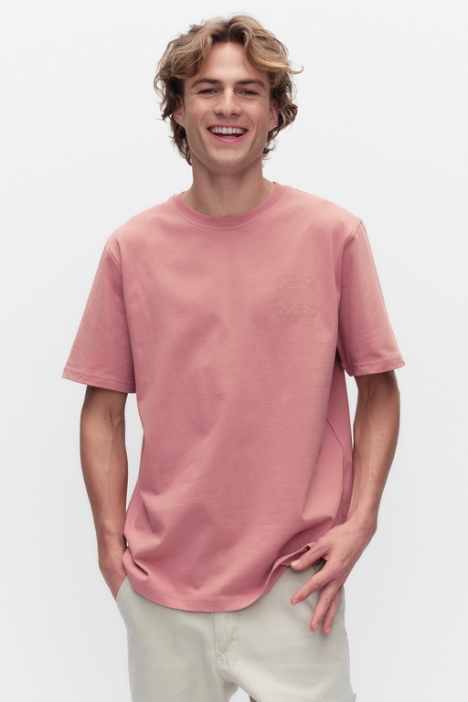 Ben goods t-shirt ASH ROSE PINK
