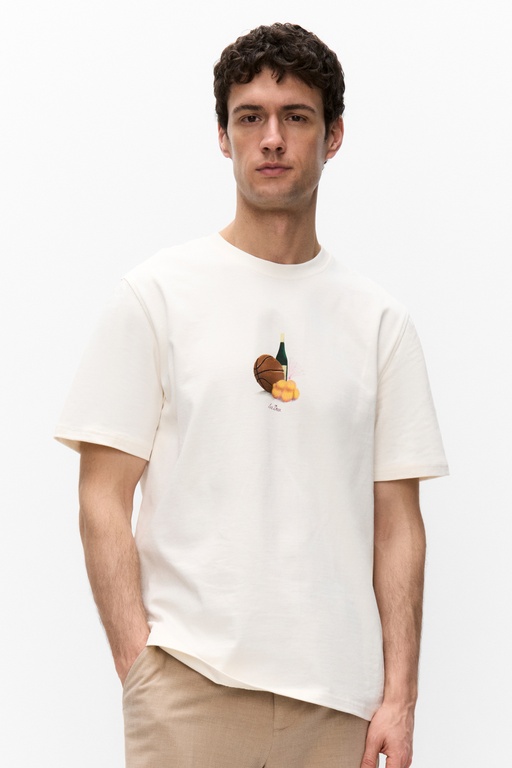 Lemons t-shirt EGGNOG WHITE