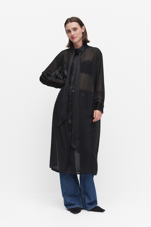 Gzlynne shirt dress BLACK