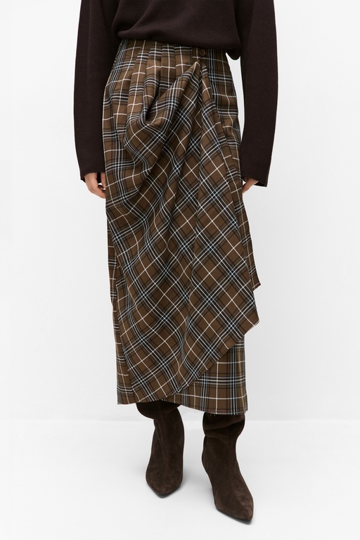 Gzaleya hw skirt Gzaleya hw skirt GREEN CHECK