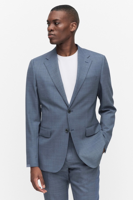 Luciano blazer MID BLUE MEL