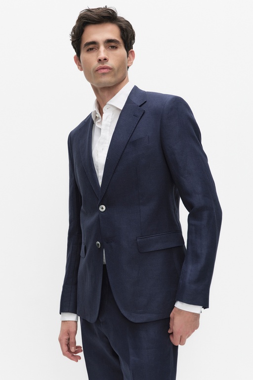 Nino linen blazer DARK NAVY