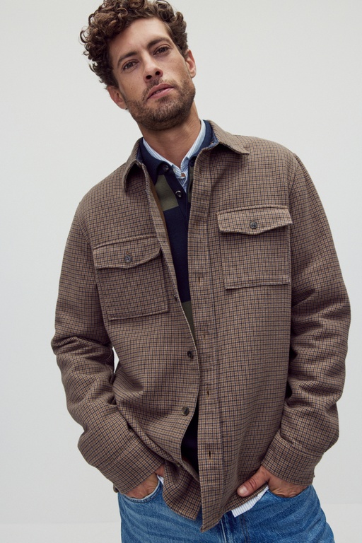 Micha overshirt Micha overshirt BROWN CHECK