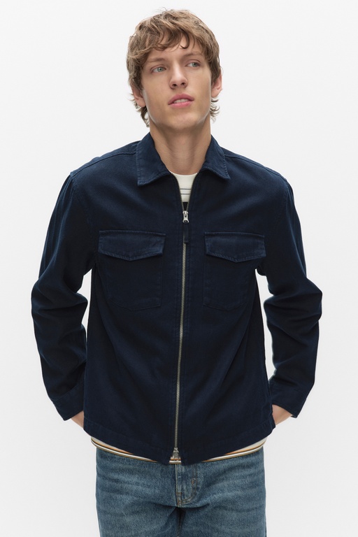 Edmond overshirt NAVY