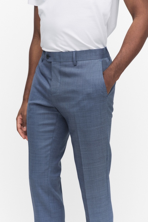 Luciano trousers MID BLUE MEL