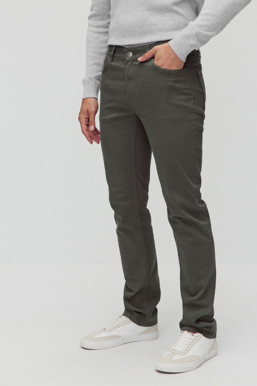 Frank 5-pkt trousers DARK OLIVE