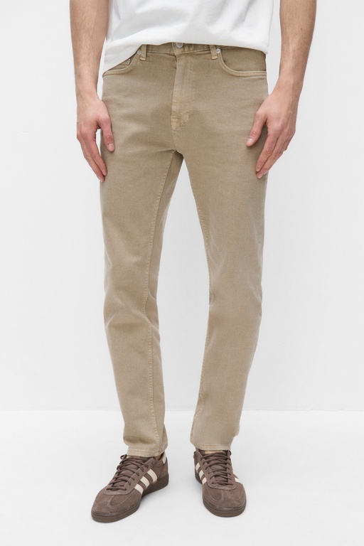 Post regular fit FADED CLAY
