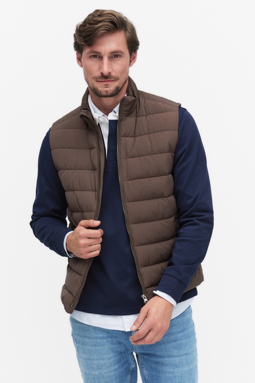 Edison vest BROWN