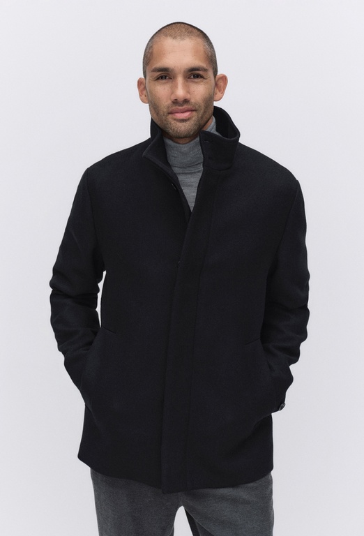 Richard wool jacket BLACK