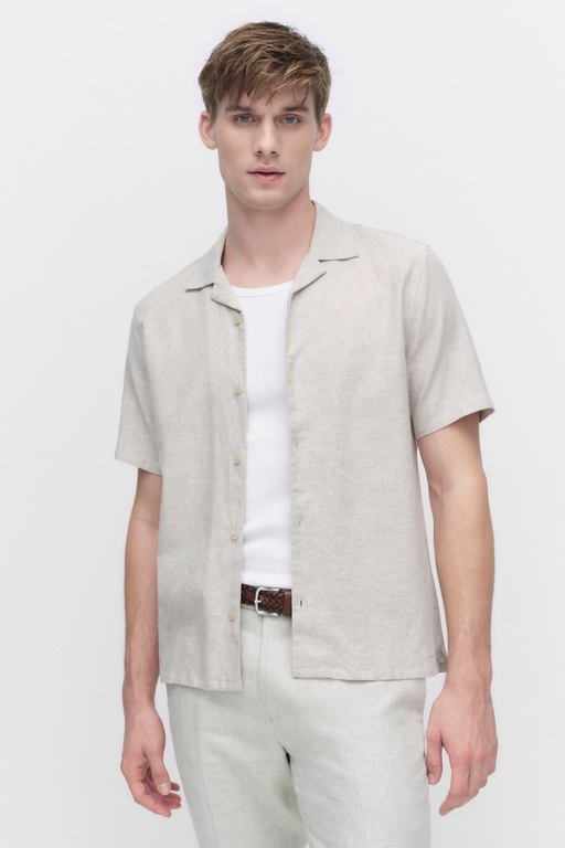 Paul resort shirt BEIGE MELANGE
