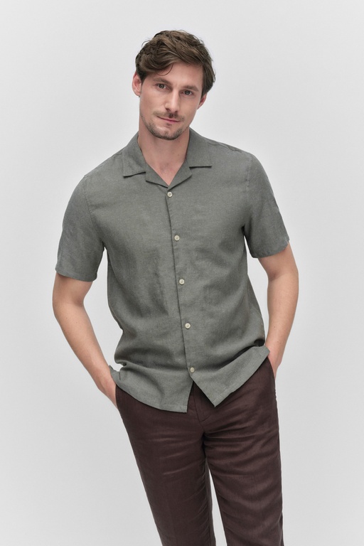 Paul resort shirt DARK OLIVE