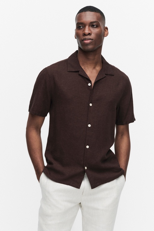 Paul resort shirt Paul resort shirt DK BROWN