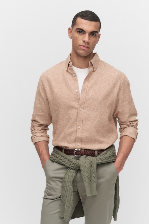 Ledger shirt BROWN