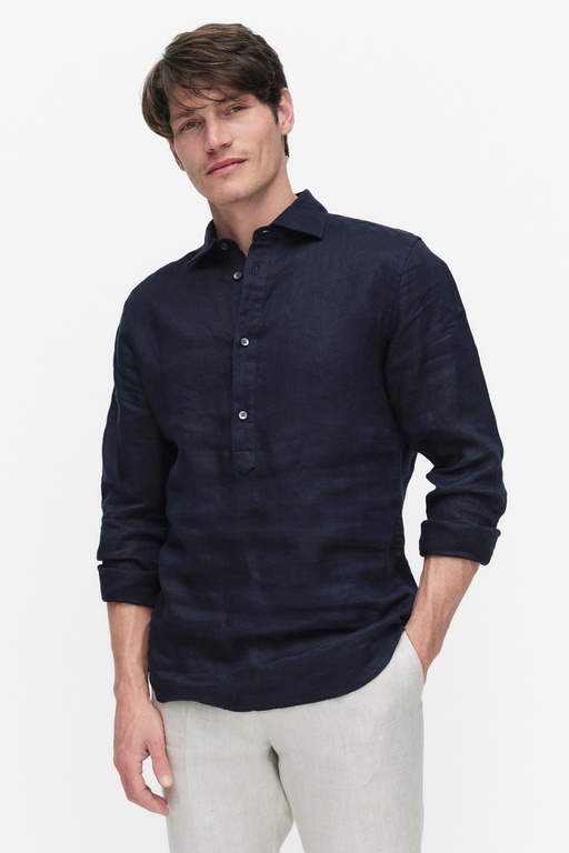 Marcel popover shirt Marcel popover shirt INDIGO BLUE