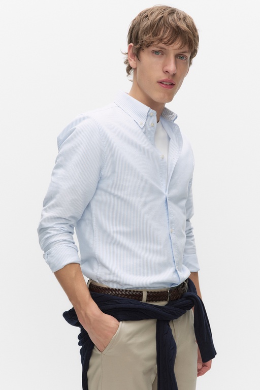 Ethan oxford shirt BLUE STRIPE