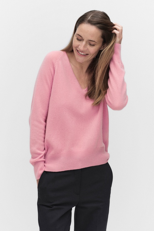 Lukka v-neck pullover Lukka v-neck pullover CASHMERE ROSE