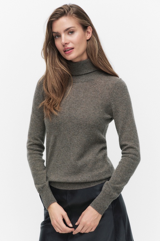 Lukkaiw rollneck Lukkaiw rollneck BROWN MELANGE