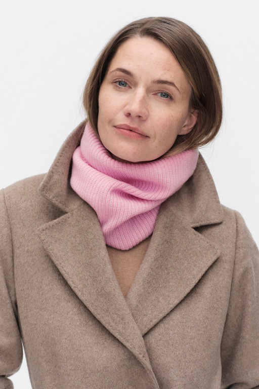 Kaxyiw neck warmer CASHMERE ROSE