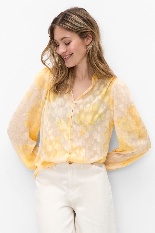 Cielleiw shirt Cielleiw shirt YELLOW FLORAL