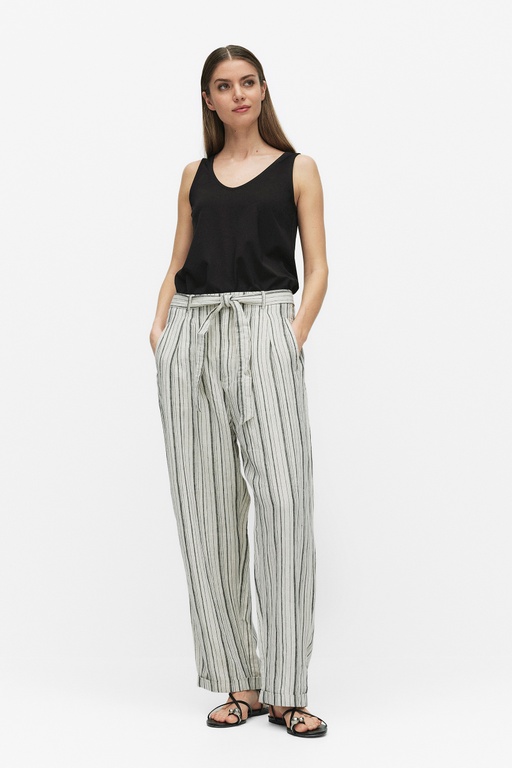Rigittaiw pants BLACK STRIPE