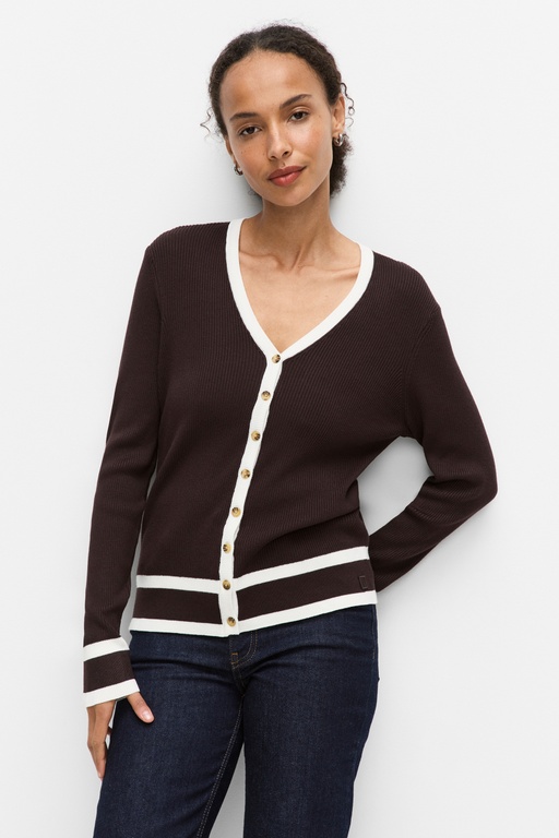 Leenahiw cardigan Leenahiw cardigan BROWN VANILLA