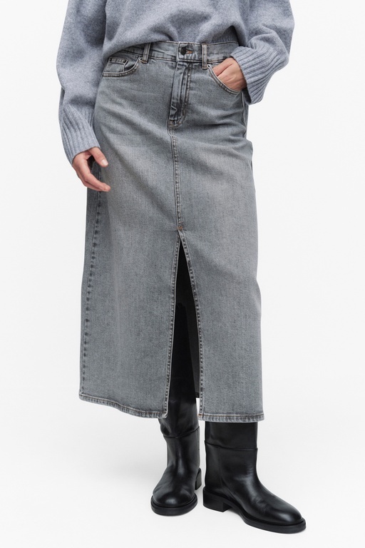 Nanasiw denim skirt Nanasiw denim skirt LT GREY DENIM