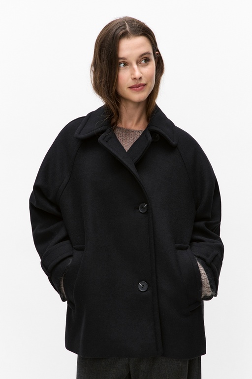 Thoraiw minona coat BLACK