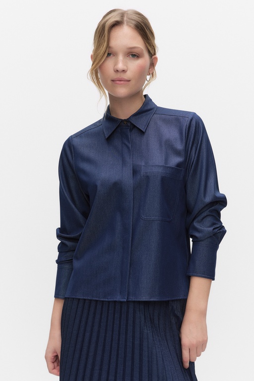 Cherrieiw shirt DARK DENIM