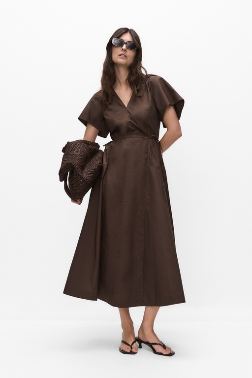 Raveniw dress Raveniw dress COFFEE BEAN