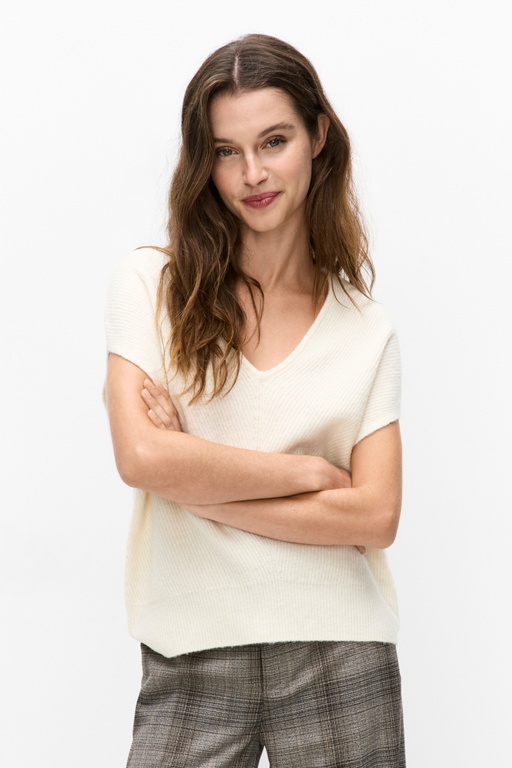 Gunaiw top Gunaiw top IVORY MELANGE