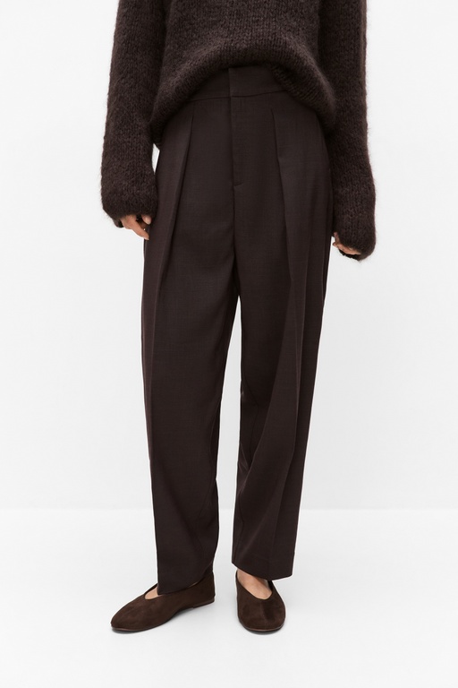 Cadieiw barrel pant Cadieiw barrel pant CHOCO BROWN MEL