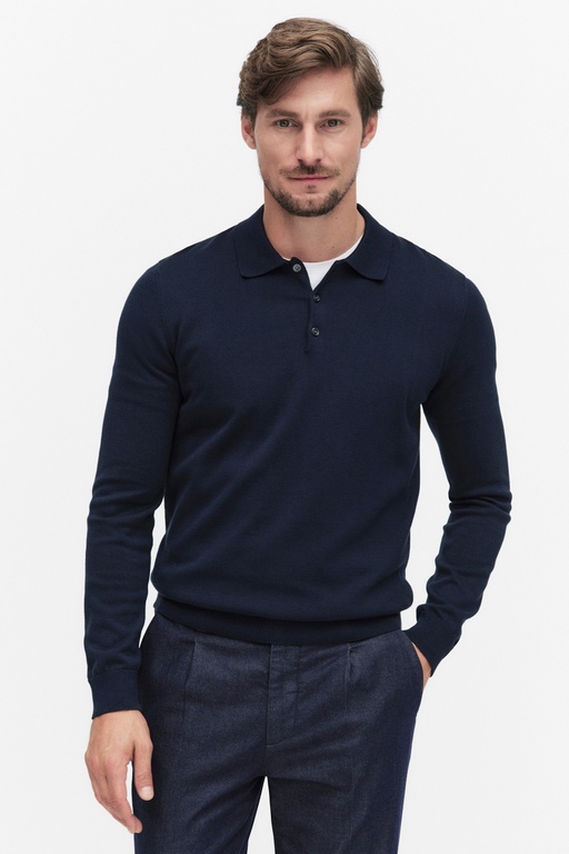 Menton polo shirt DARK SAPPHIRE