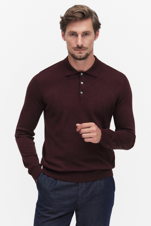Menton polo shirt WINERED MEL