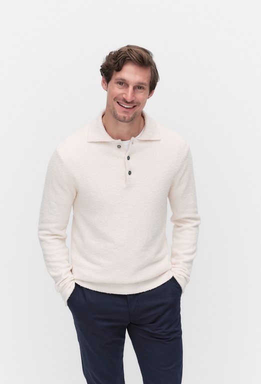 Boyd polo shirt ECRU