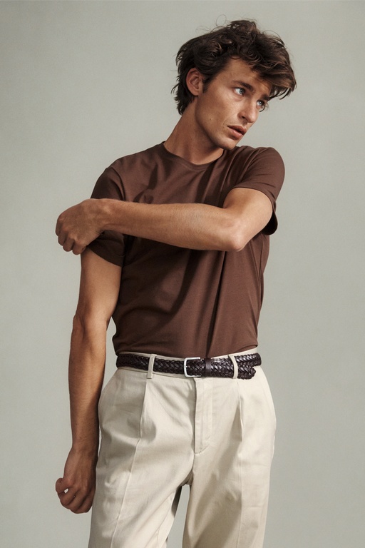 Core roundneck Mid Brown