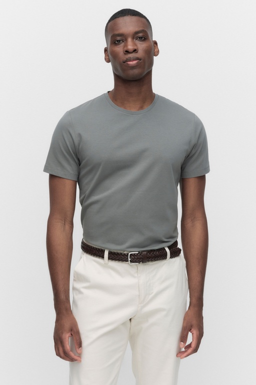 Core solid o-neck Core solid o-neck DUSTY GREEN